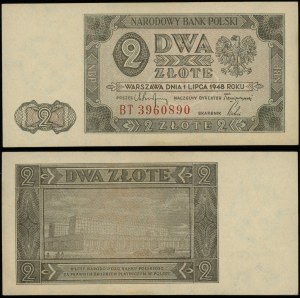 Poland, 2 zloty, 1.07.1948
