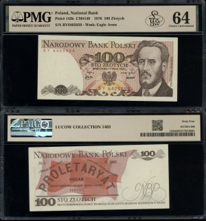Poland, 100 zloty, 17.05.1976