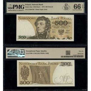 Poland, 500 zloty, 16.12.1974