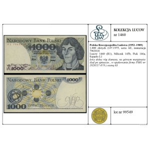 Pologne, 1 000 PLN, 2.07.1975