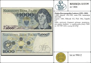 Poland, 1,000 zloty, 1.06.1982