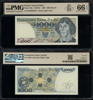 Poland, 1,000 zloty, 1.06.1982