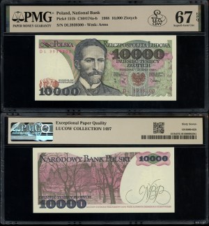 Poland, 10,000 zloty, 1.12.1988