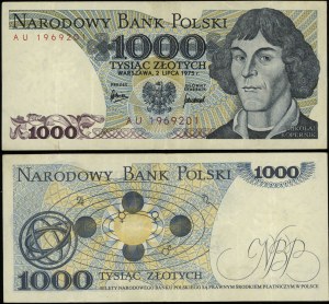 Poland, 1,000 zloty, 2.07.1975