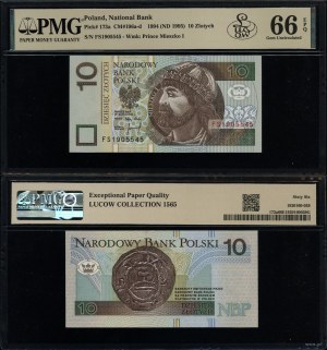 Poland, 10 zloty, 25.03.1994