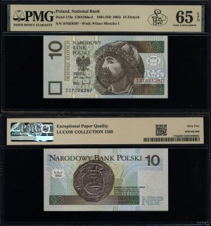 Poland, 10 zloty, 25.03.1994