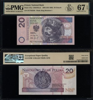 Poland, 20 zloty, 25.03.1994