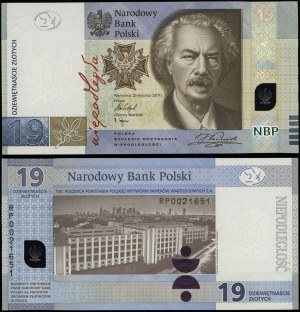Poland, 19 zloty, 25.01.2019