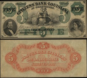 United States of America (USA), $5, 18... (after 1860)