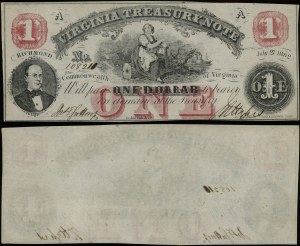 United States of America (USA), 1 dollar, 21.07.1862
