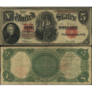 Stany Zjednoczone Ameryki (USA), 5 dolarów, 1907