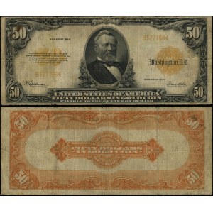 Stany Zjednoczone Ameryki (USA), 50 dolarów w złocie, 1922