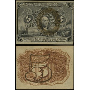 Stany Zjednoczone Ameryki (USA), 5 centów, 3.03.1863