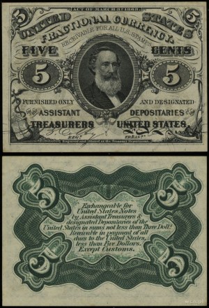 United States of America (USA), 5 cents, 3.03.1863