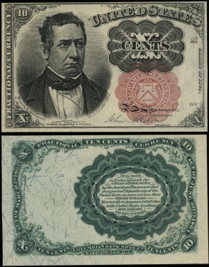 United States of America (USA), 10 cents, 1874