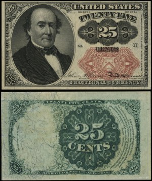 United States of America (USA), 25 cents, 1874