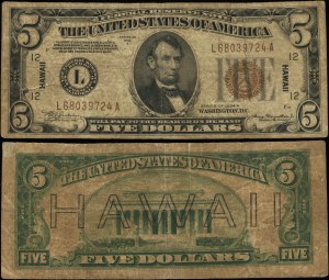 United States of America (USA), $5, 1934