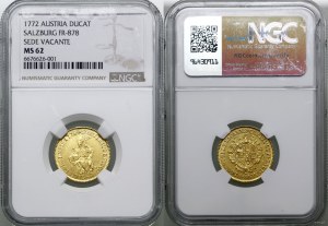 Austria, dukat, 1772, Salzburg