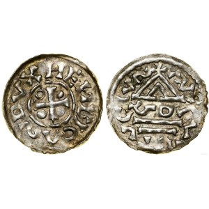 Niemcy, denar, (985-989), Augsburg