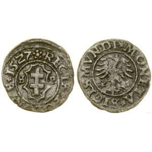 Polska, trzeciak (ternar), 1527, Kraków