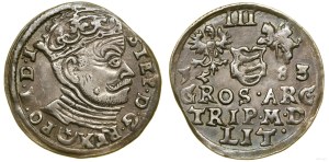 Poland, trojak, 1583, Vilnius