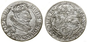 Poland, sixpence, 1624, Cracow