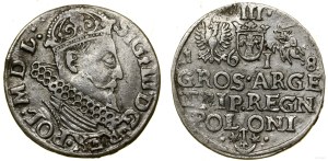 Poland, trojak, 1618, Kraków