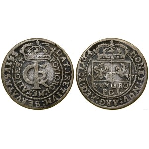 Polska, złotówka (tymf), 1664 AT, Kraków