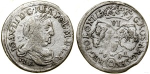 Poland, sixpence, 1681 TLB, Bydgoszcz