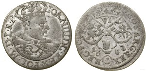 Poland, sixpence, 1682, Cracow
