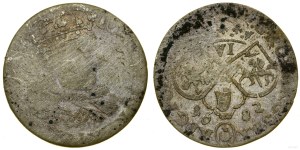 Poland, sixpence, 1682, Cracow