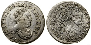 Poland, sixpence, 1683 TLB, Bydgoszcz