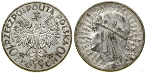 Poland, 10 zloty, 1933, Warsaw
