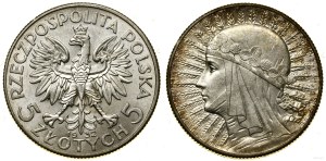 Poland, 5 gold, 1932, England
