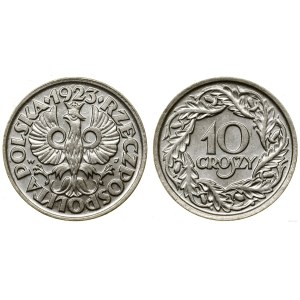 Polska, 10 groszy, 1923, Warszawa