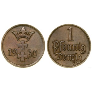 Polska, 1 fenig, 1930, Berlin