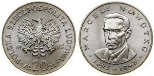 Poland, 20 zloty, 1983, Warsaw