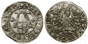 Ducal Prussia (1525-1657), shilling, 1550, Königsberg