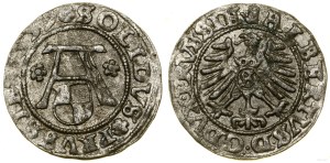 Ducal Prussia (1525-1657), shilling, 1557, Königsberg
