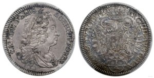 Austria, 1/4 thaler, 1740, Hall