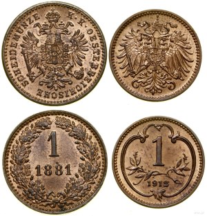 Austria, set of 2 coins, Vienna