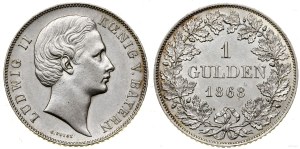 Germany, 1 guilder, 1868, Munich