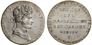 Niemcy, talar górniczy (Ausbeutetaler), 1811 C, Kassel