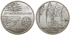 Portugal, 8 euros, 2005, Lisbon