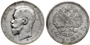 Russia, ruble, 1896 (А-Г), St. Petersburg