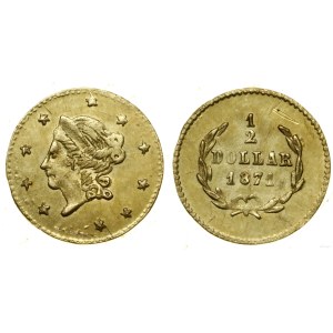 Stany Zjednoczone Ameryki (USA), 1/2 dolara, 1871