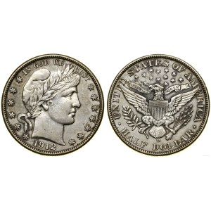 United States of America (USA), 1/2 dollar, 1912 D, Denver