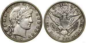 United States of America (USA), 1/2 dollar, 1912 D, Denver
