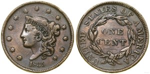 United States of America (USA), 1 cent, 1835, Philadelphia