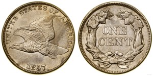 United States of America (USA), 1 cent, 1857, Philadelphia